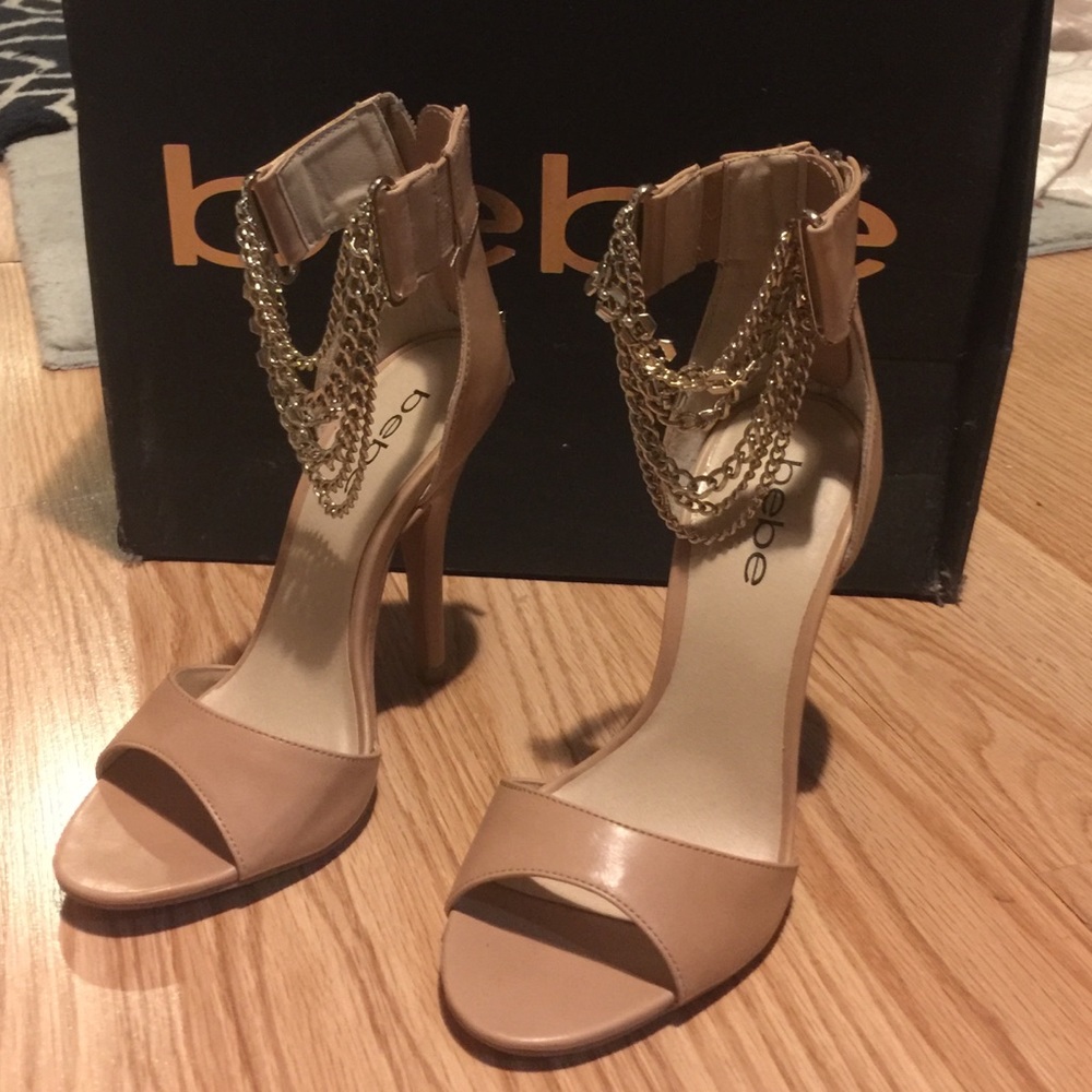 Bebe Lorina Sandals; Never worn!