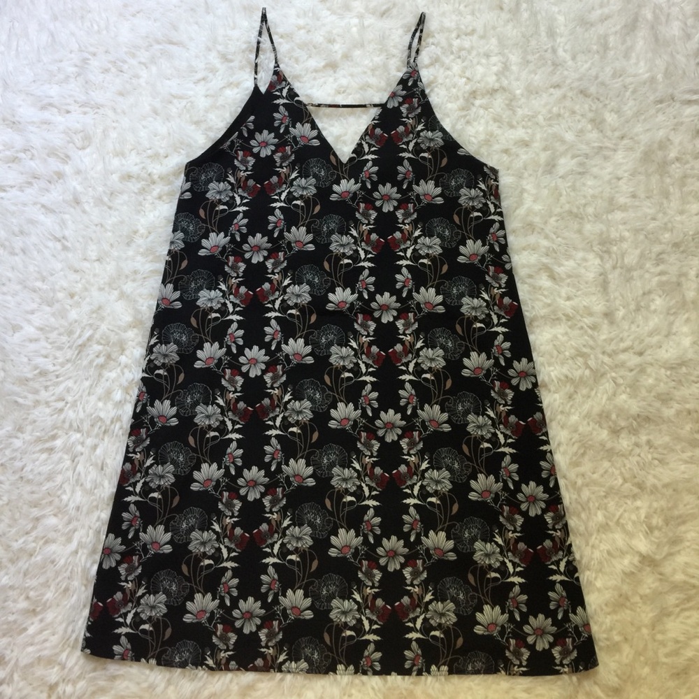 NWT [BP.] Black Floral Print Dress - XS