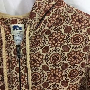 Lucky brand print hoodie