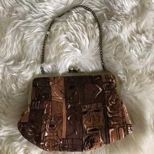 Handmade Tiki Clutch
