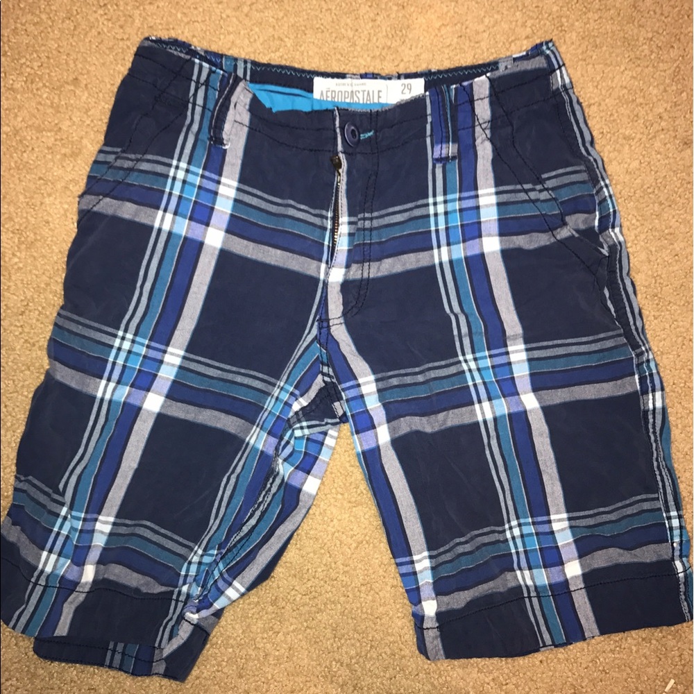 Aeropostale plaid shorts