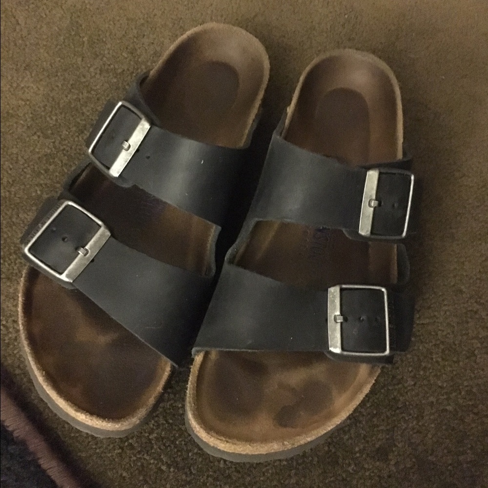 Black Birkenstocks