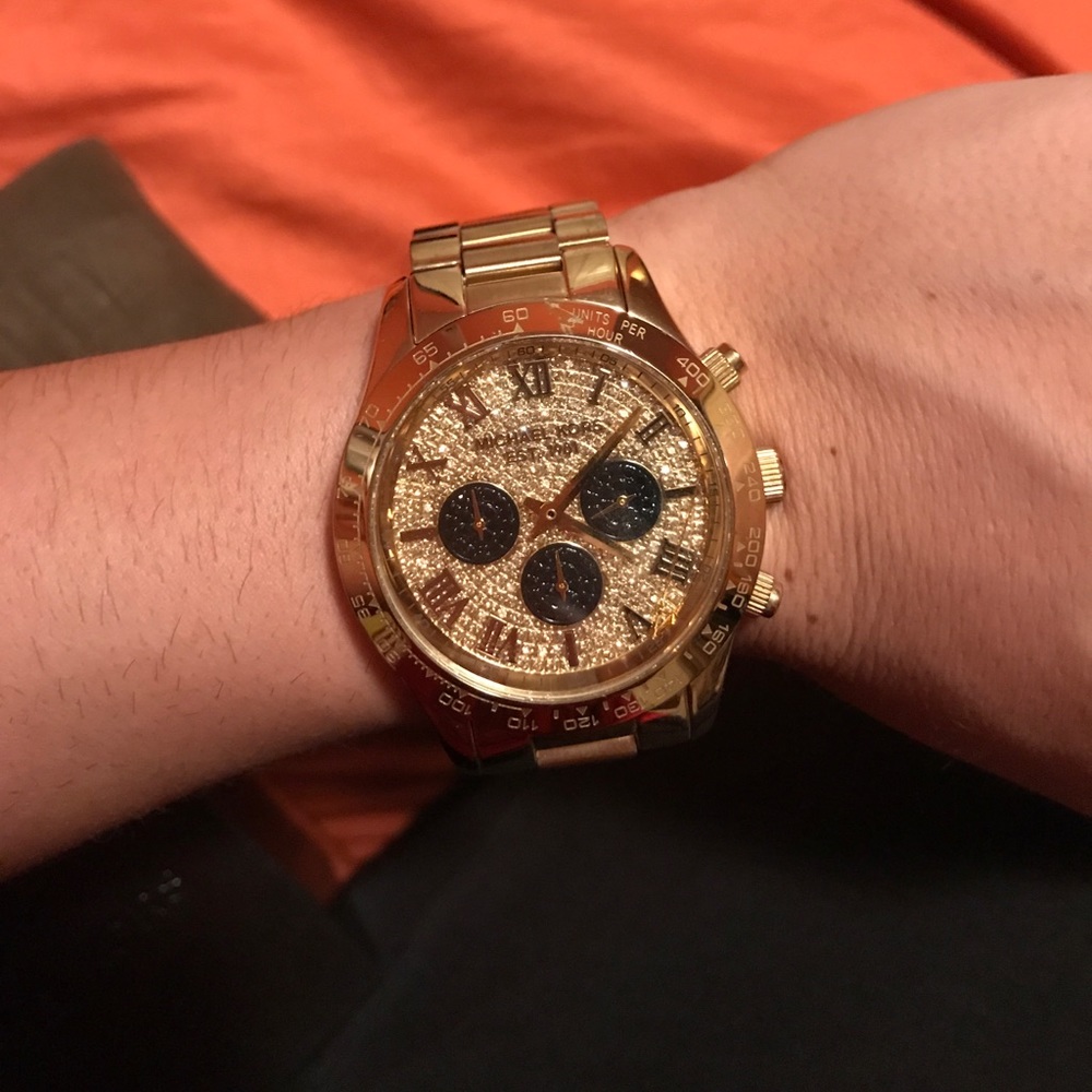 Gold Michael Kors Watch