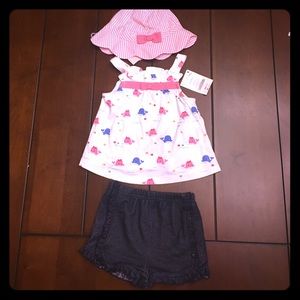 NWT Gymboree outfit (shorts are free throw in).