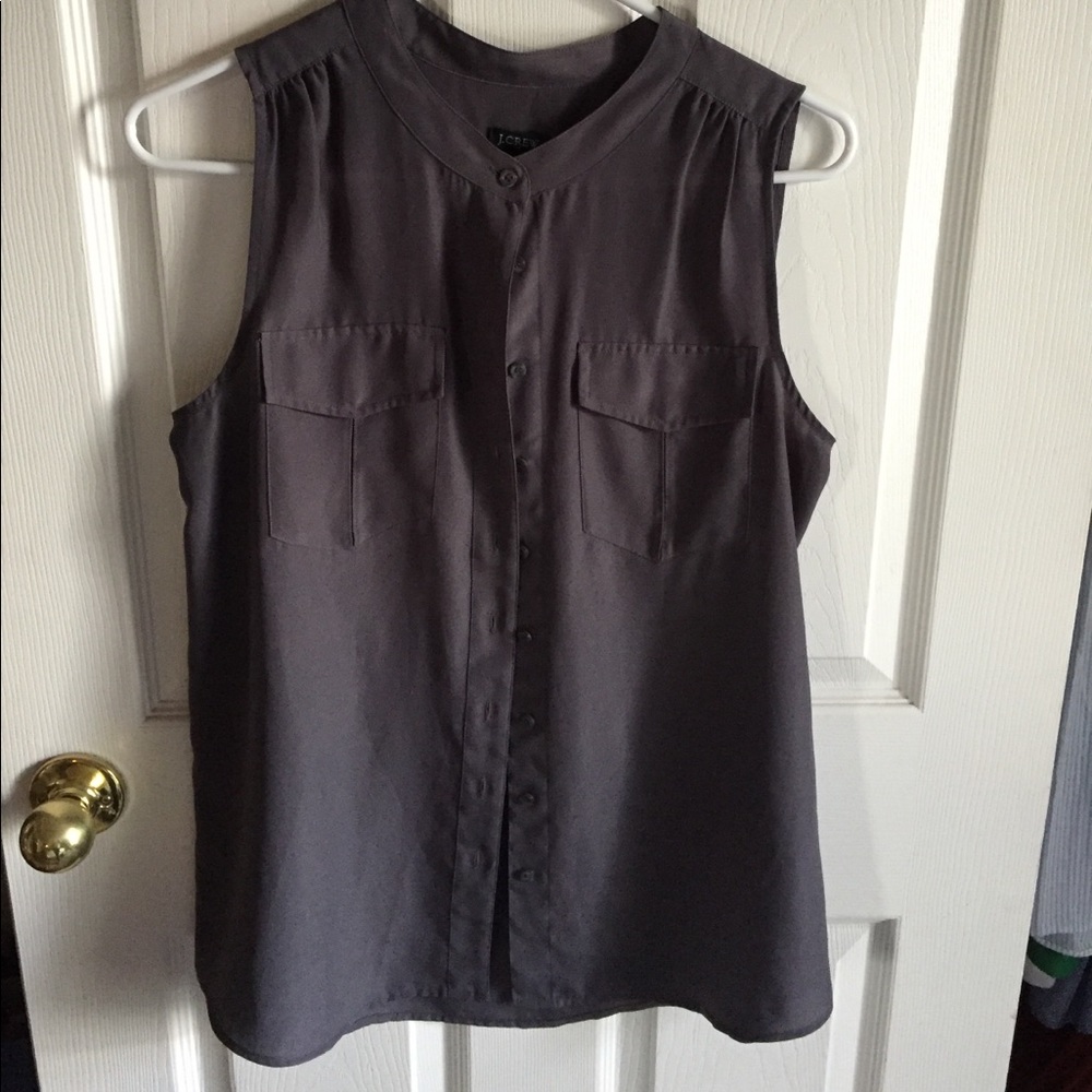 Button up tank top