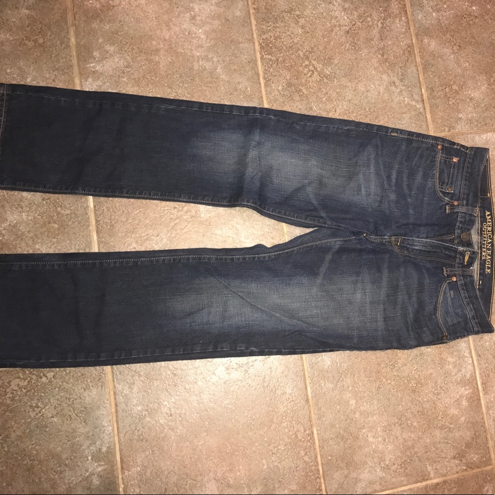 American eagle slim straight jeans 29/30