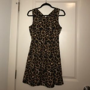 Cheetah Print Dress
