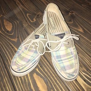 Plaid Sperry Top-Sider