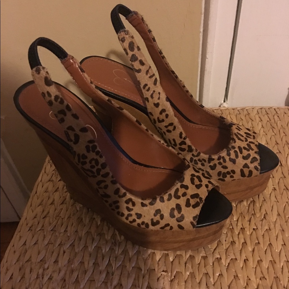 Jessica Simpson wedges
