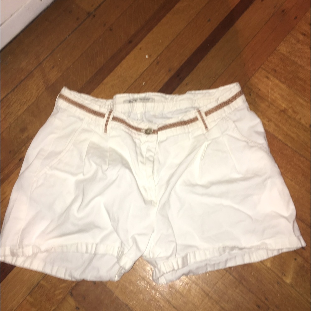 White Shorts
