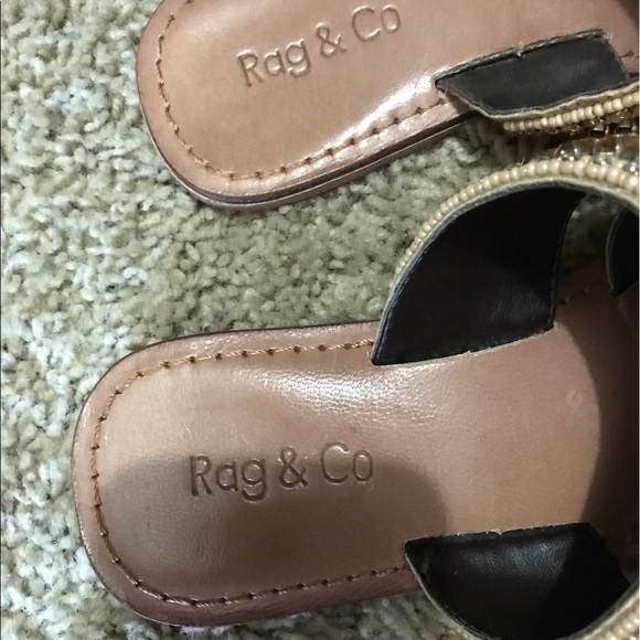 21 off Rag and Co. Shoes Tan Bling Rag and Co sandals from Kelly's