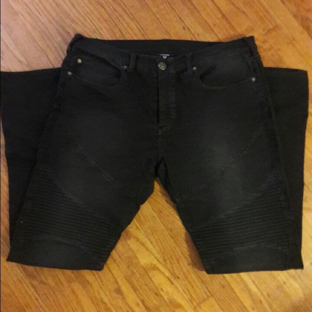 Men's True Religion Black Jeans Relaxed Slim