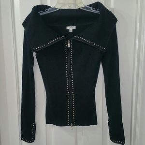 Cache studded sweater