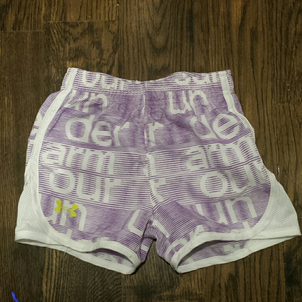 Little girls Under Armour shorts