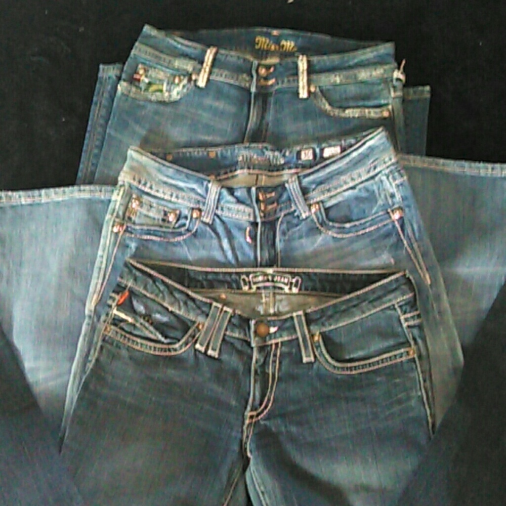 MISS ME & ROBINS JEANS  ( 3 TOTAL)