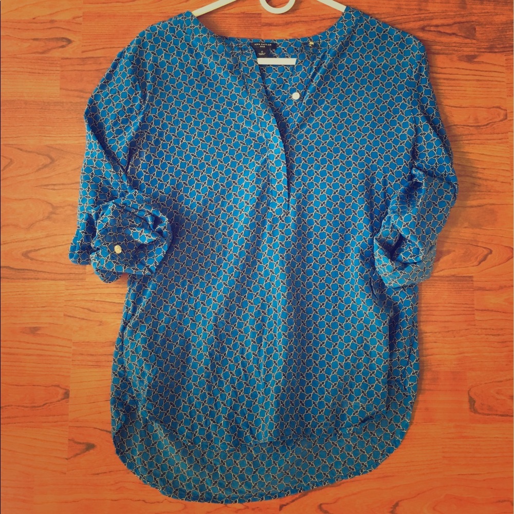 Ann Taylor Silk Shirt