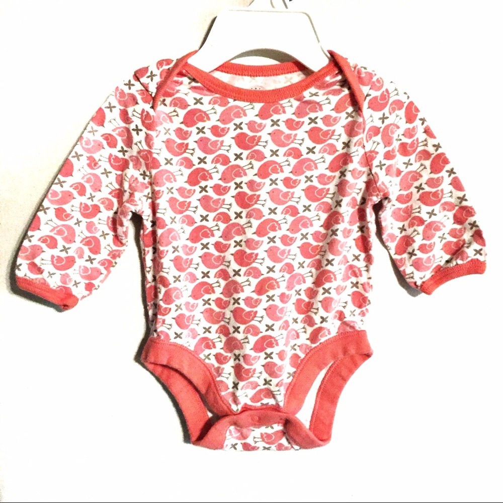Old Navy, Bird Onesie, Long Sleeved Bodysuit
