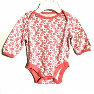 Old Navy, Bird Onesie, Long Sleeved Bodysuit