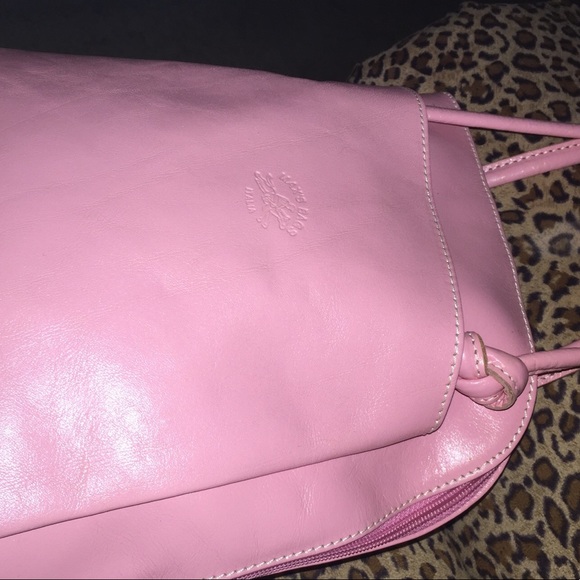 Italian leather Backpack!