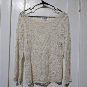 Shear Lace top