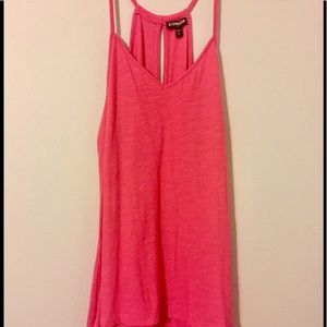Express razor back tank top