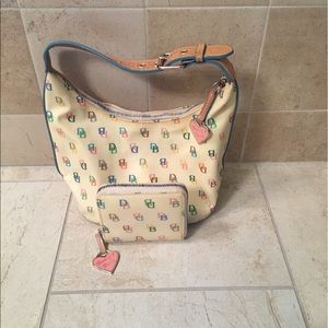 Authentic Signature Dooney & Bourke Mini Satchel