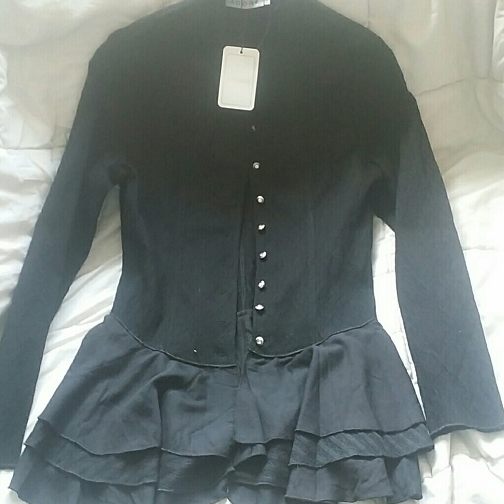 Black Adore dress coat.