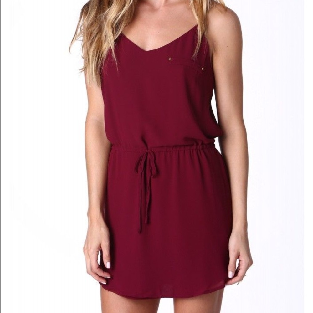 Maroon Dress in Small