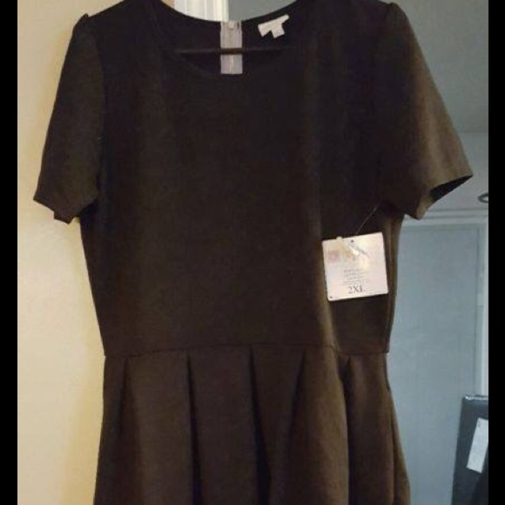 2XL AMELIA - Solid Black