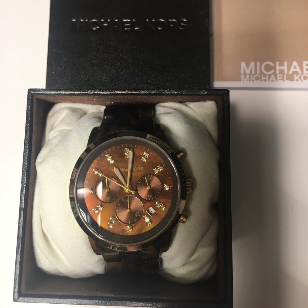 Michael Kors Tortoise Bracelet Watch