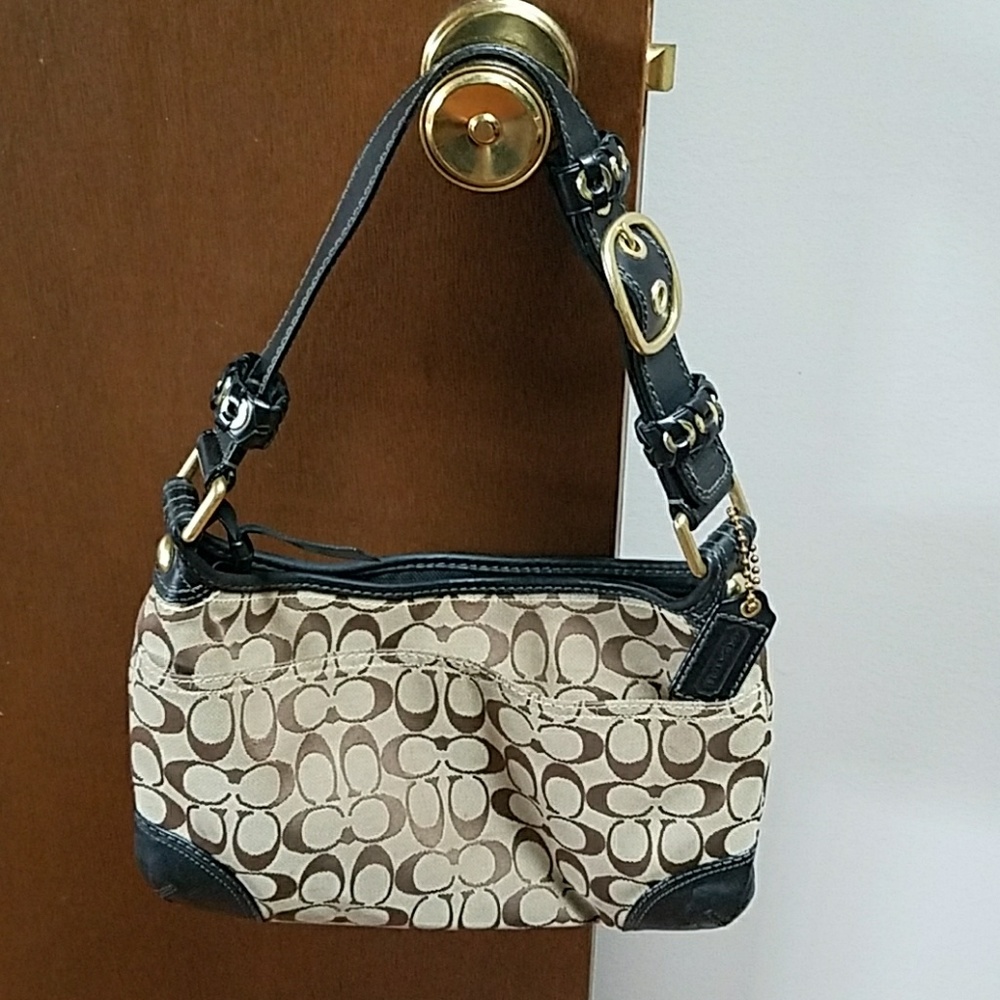 Coach monogram bag
