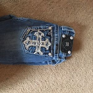 Size 24 Miss Mes boot cut jeans