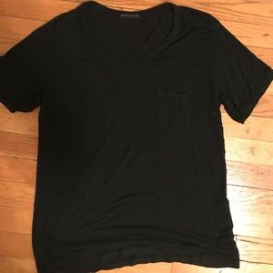 Brandy Melville Black Pocket Tee