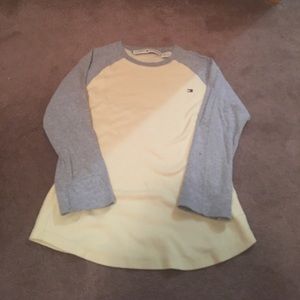 Tommy Hilfiger Baseball Jersey Style Cotton Tee