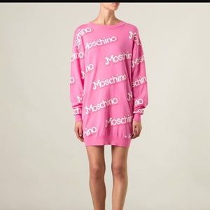 MOSCHINO COUTURE SWEATER DRESS