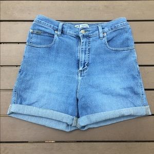 High Waisted Denim Shorts