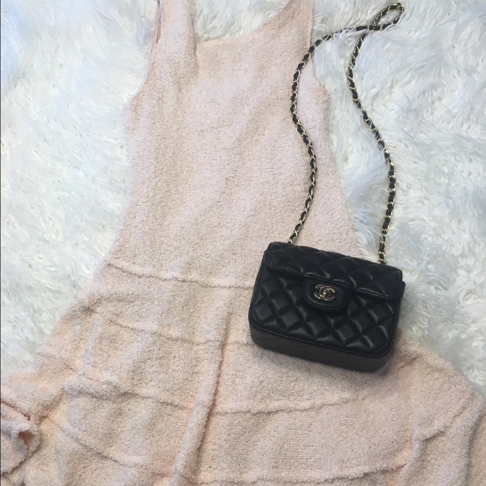 Rose blush color dress