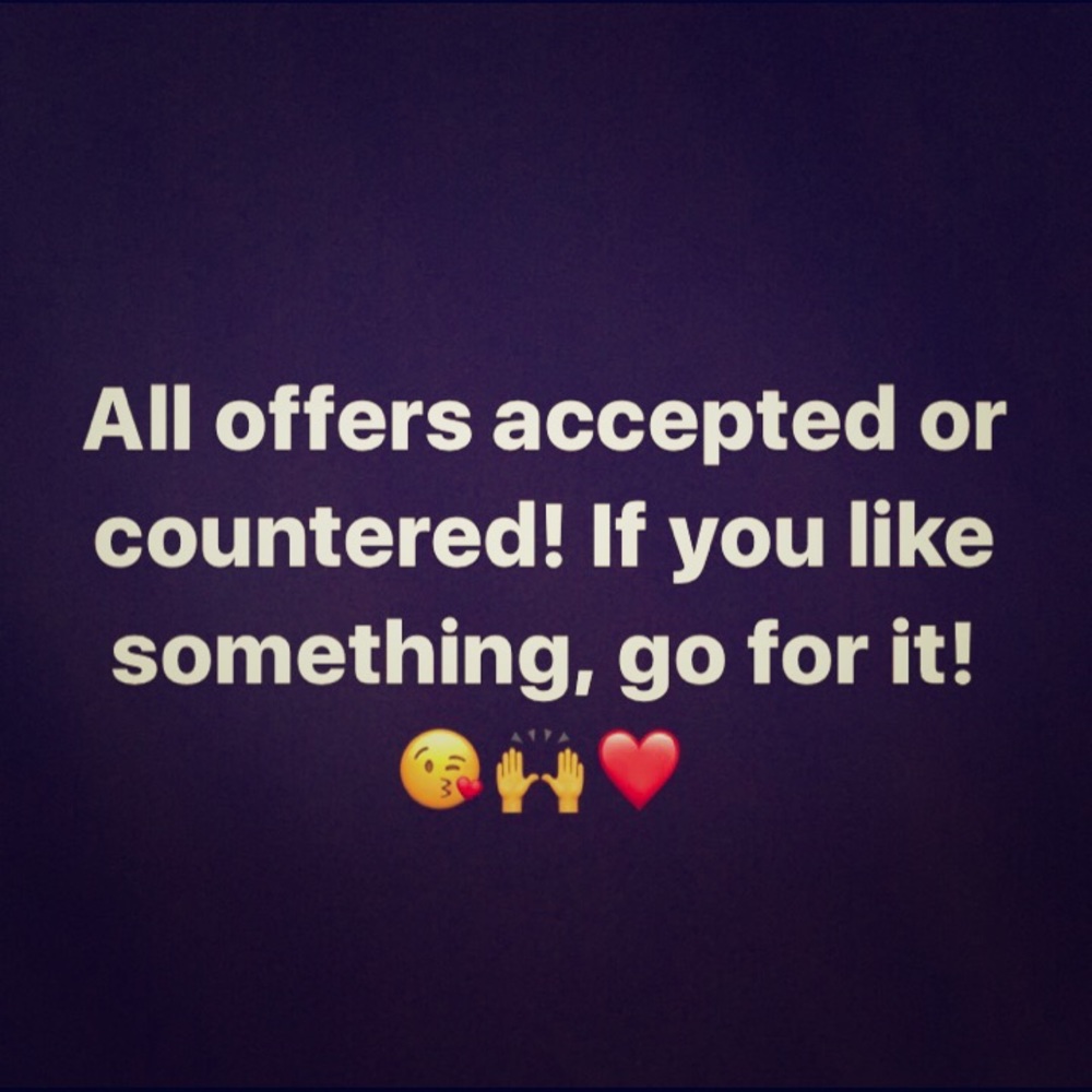 MAKE ME AN OFFER! 😊