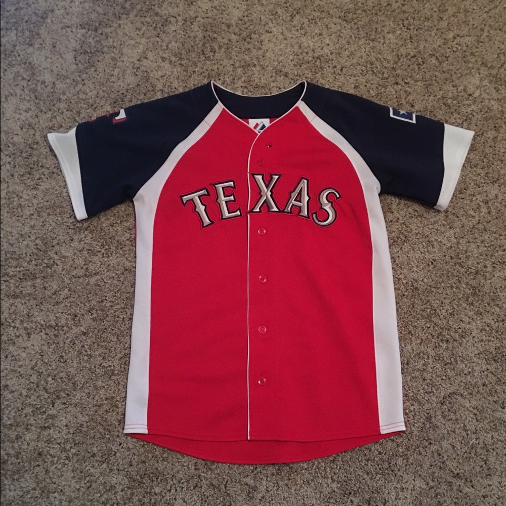 Texas Rangers jersey
