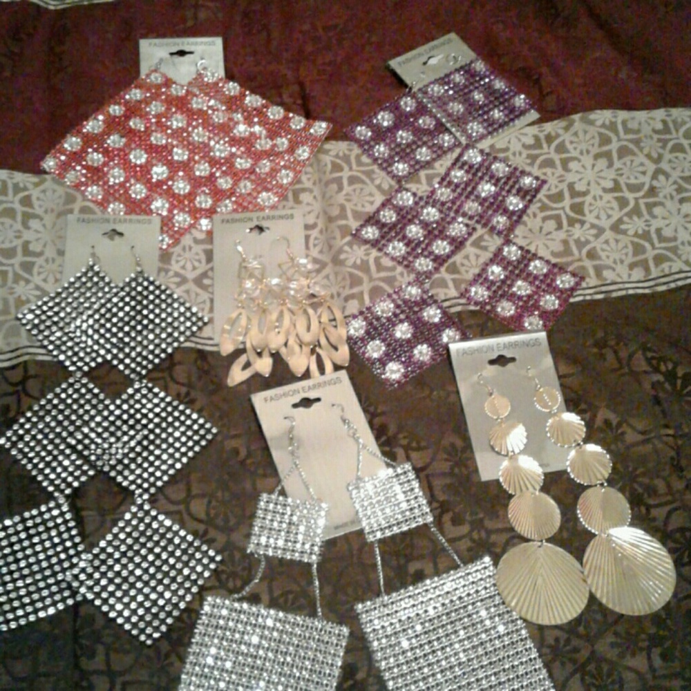 An Assortment of earrings