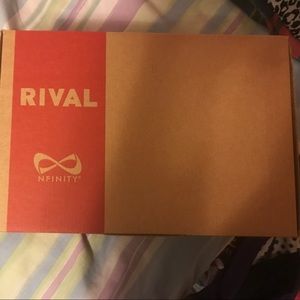 White Nfinity Rival Cheer Shoes