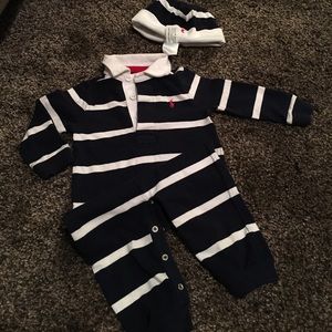 Like New! Ralph Lauren Baby Boy Overall Set!