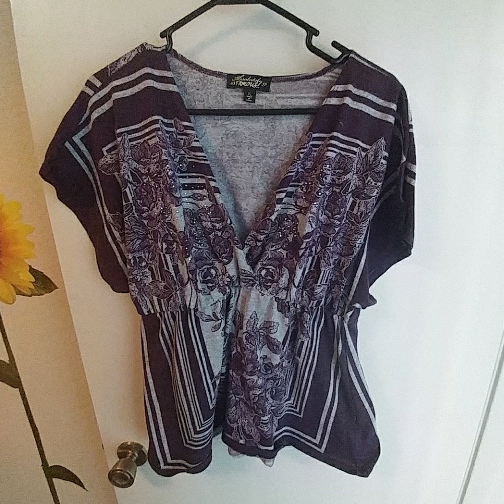 Purple shirt