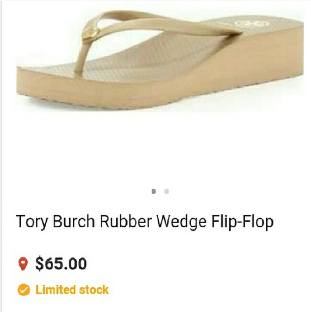 Tory Burch Wedge FlipFlop Relist