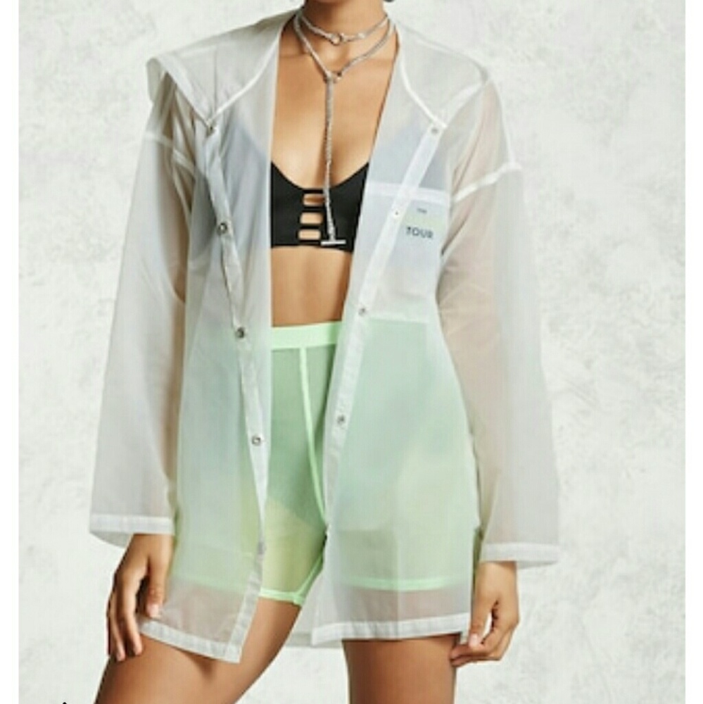 Transparent Nylon Jacket
