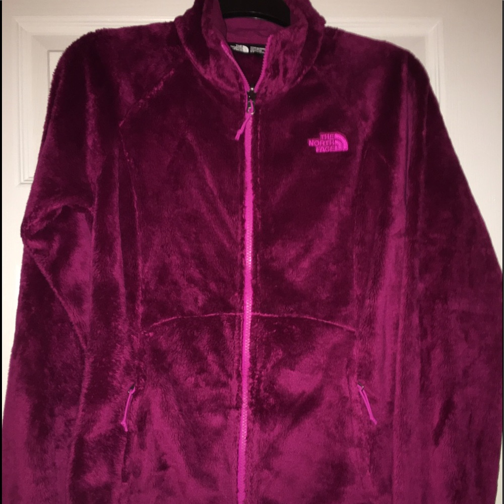 BRAND NEW Burgundy fleece north face