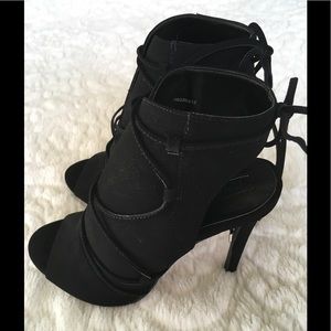 Black Suede Heels