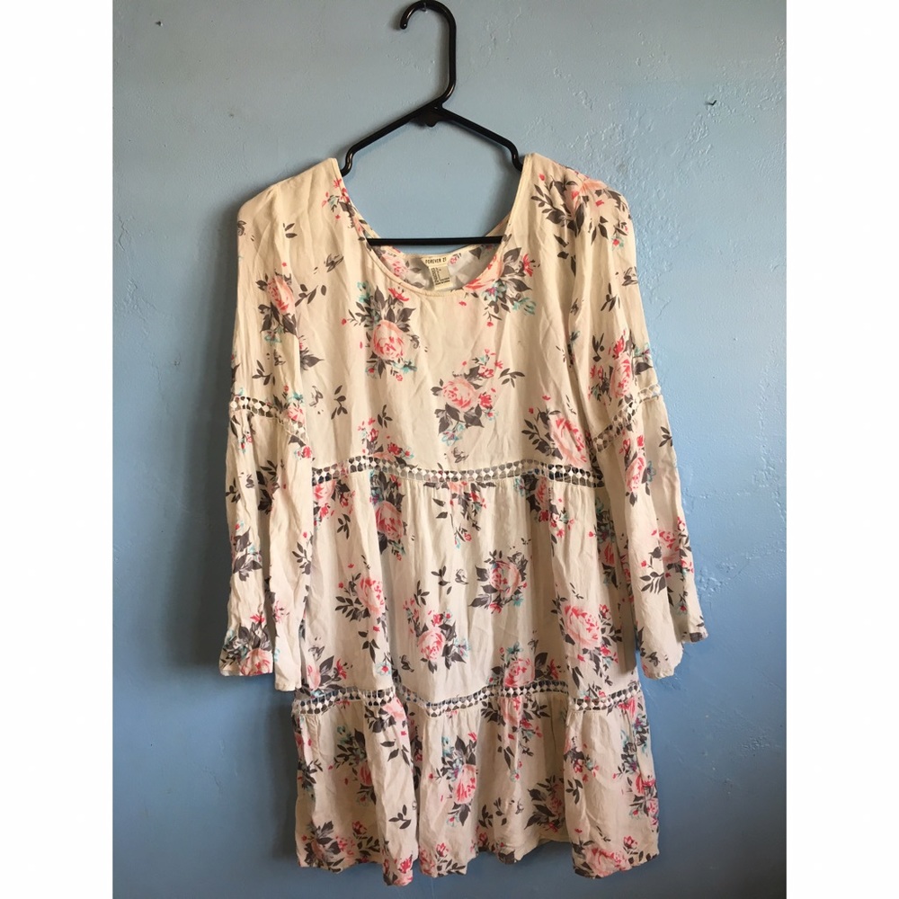 Floral Long Sleeve Dress