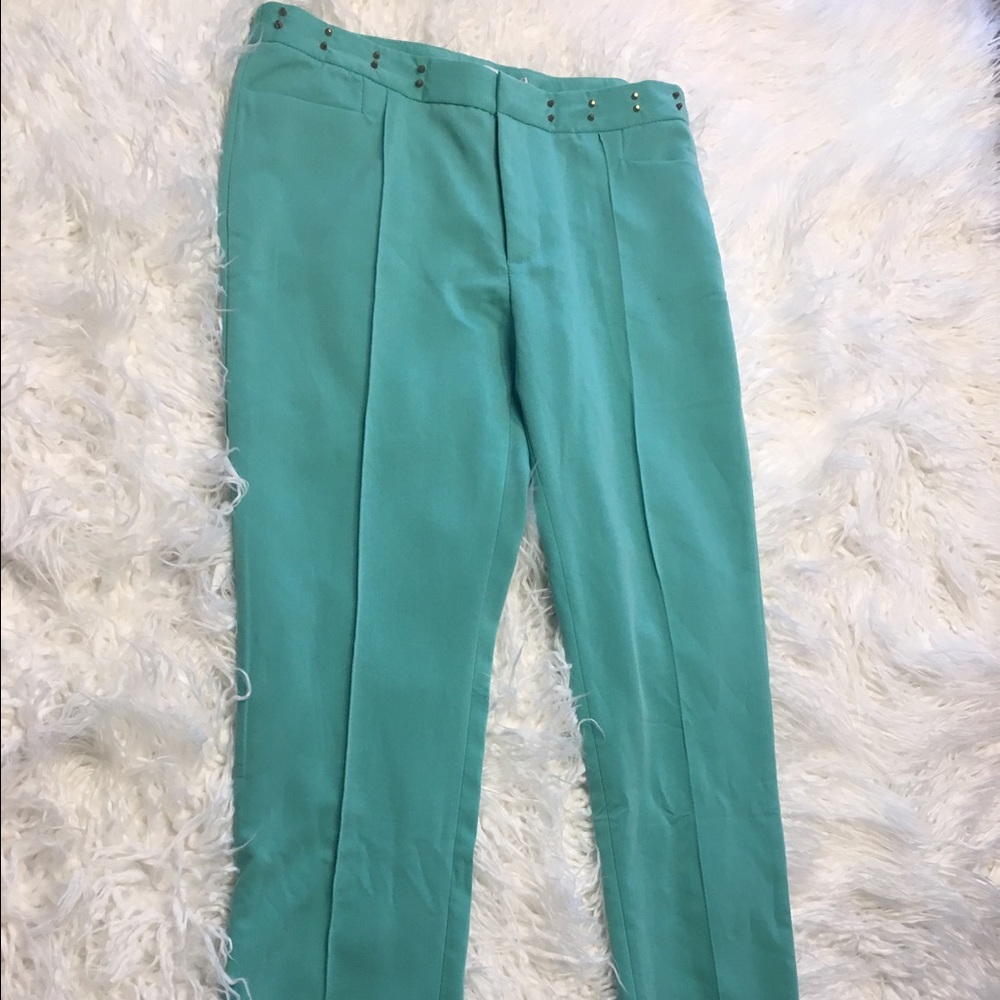 Aqua dressy pants