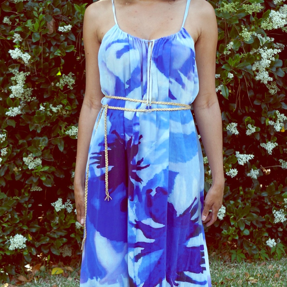 Camilla Printed Silk Crepe Maxi Dress